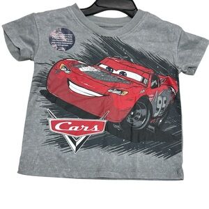 Disney Cars Kids T-Shirt - Red and Gray